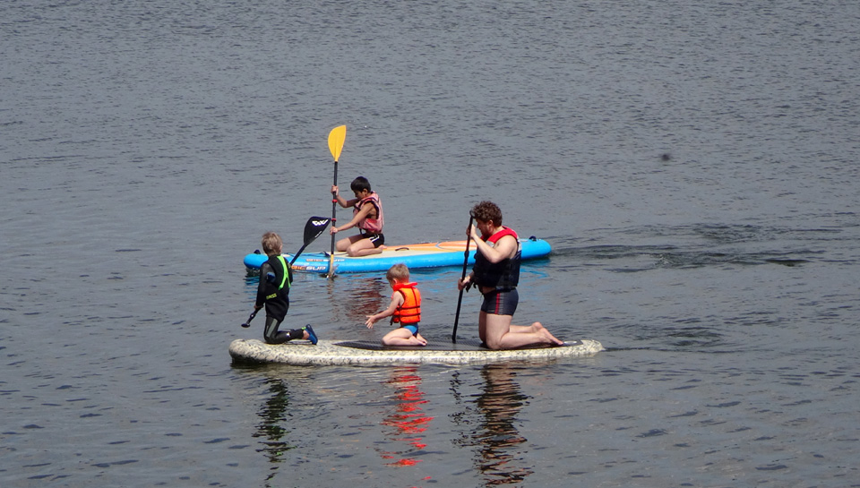 SUP серфинг - детям! Просто и здорово!