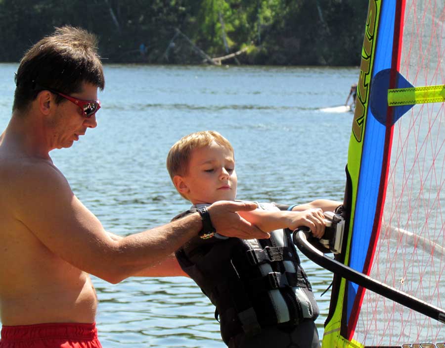 Виндсерфинг детский